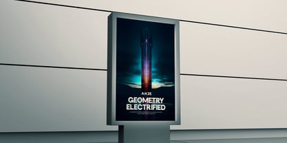 Moduline Font Poster 7