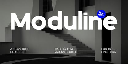 Moduline Font Poster 1