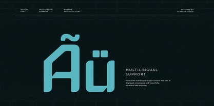 Selicha Font Poster 9