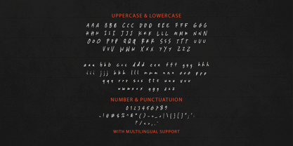 Souvenir Notes Font Poster 9