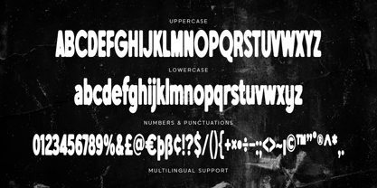 Under Trained Font Poster 12