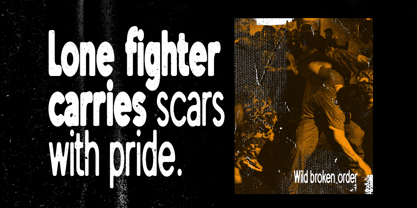 Under Trained Font Poster 5