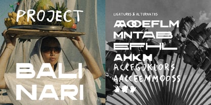 Saned Font Poster 2