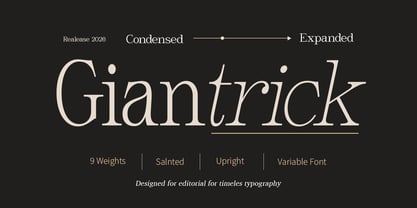 Giantrick Font Poster 12