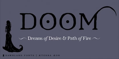 Aeterna Aeon Font Poster 1