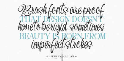 Antonia Morben Font Poster 6