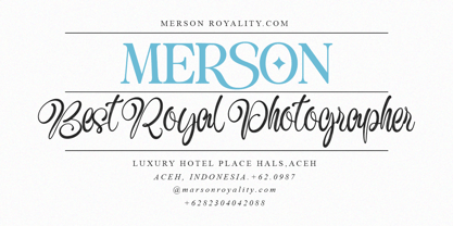 Antonia Morben Font Poster 4