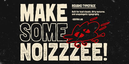 Rougho Font Poster 2