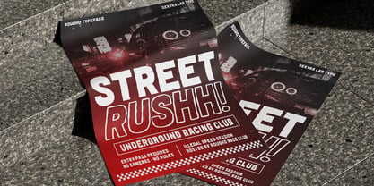 Rougho Font Poster 10