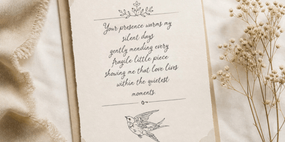 Charite Atelier Font Poster 4