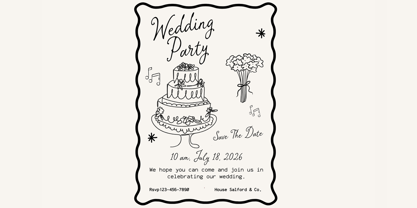 Charite Atelier Font Poster 10