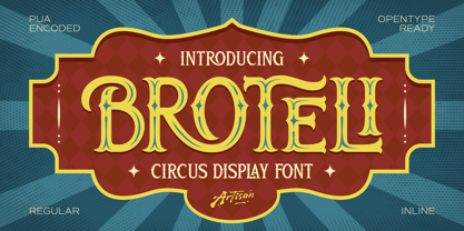 Broteli Font Poster 1