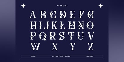 Hizba Font Poster 2