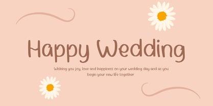 Daisy Hana Font Poster 3