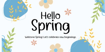 Daisy Hana Font Poster 4