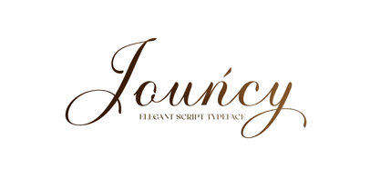 Jouncy Font Poster 1