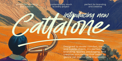 Cattalone Font Poster 1