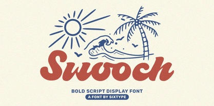 Swooch Font Poster 1