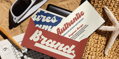 Swooch Font Poster 5