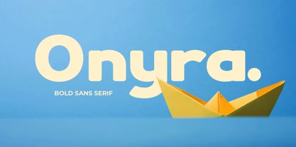 Onyra Font Poster 1