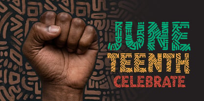 Tribalelazo Font Poster 2