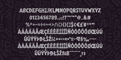 Tribalelazo Font Poster 3