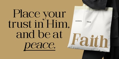 Ethically Serif Font Poster 9