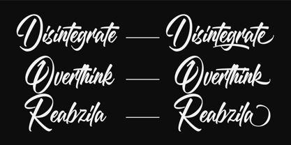 Strokia Font Poster 3