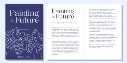 Rafiela Font Poster 8
