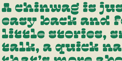 Hob Snob Font Poster 2