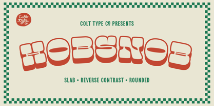 Hob Snob Font Poster 1