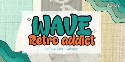 Aamora Font Poster 4