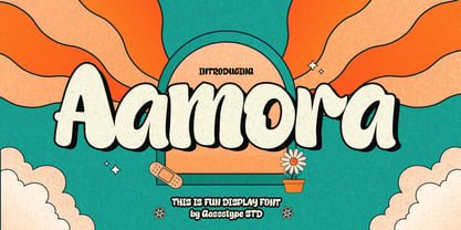Aamora Font Poster 1