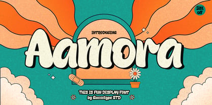Aamora Font Poster 2