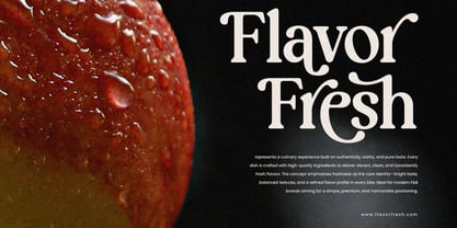 Grove Peach Font Poster 5