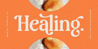 Grove Peach Font Poster 8