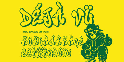 Boogie Blast Font Poster 9