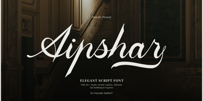 Aipshar Font Poster 1