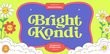 Bright Kondi Font Poster 1
