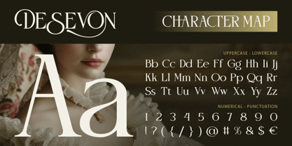 Desevon Font Poster 2