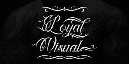 Royal Veins Font Poster 3