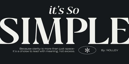 Qlaxe Serif Font Poster 5