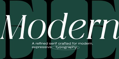 Qlaxe Serif Font Poster 10