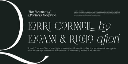 Qlaxe Serif Font Poster 8
