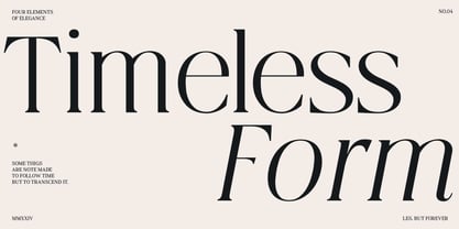 Qlaxe Serif Font Poster 7