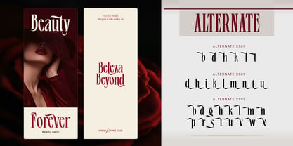 Boserich Font Poster 9