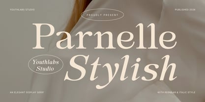 Parnelle Font Poster 1