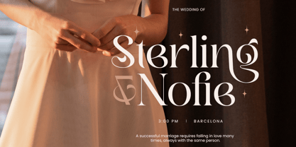 Briola Font Poster 8