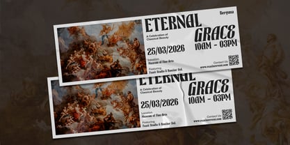 Berguna Font Poster 5