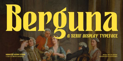 Berguna Font Poster 1
